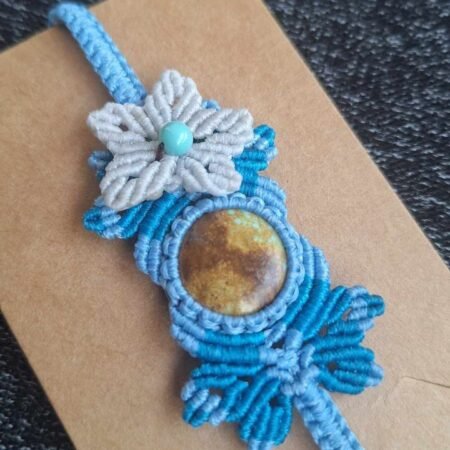 Zodiac Turquoise Macrame Bracelet - Image 22