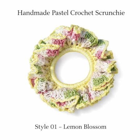 Handmade Crochet Scrunchie - Image 5