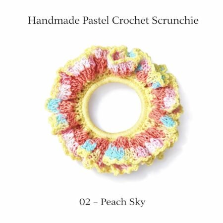 Handmade Crochet Scrunchie - Image 6