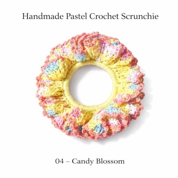 Handmade Crochet Scrunchie