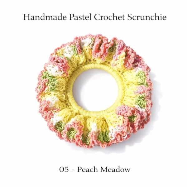 Handmade Crochet Scrunchie