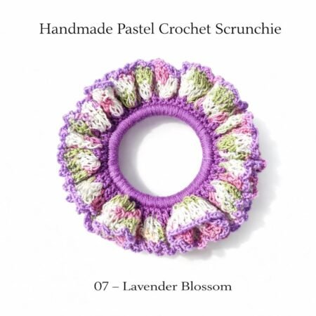 Handmade Crochet Scrunchie - Image 11