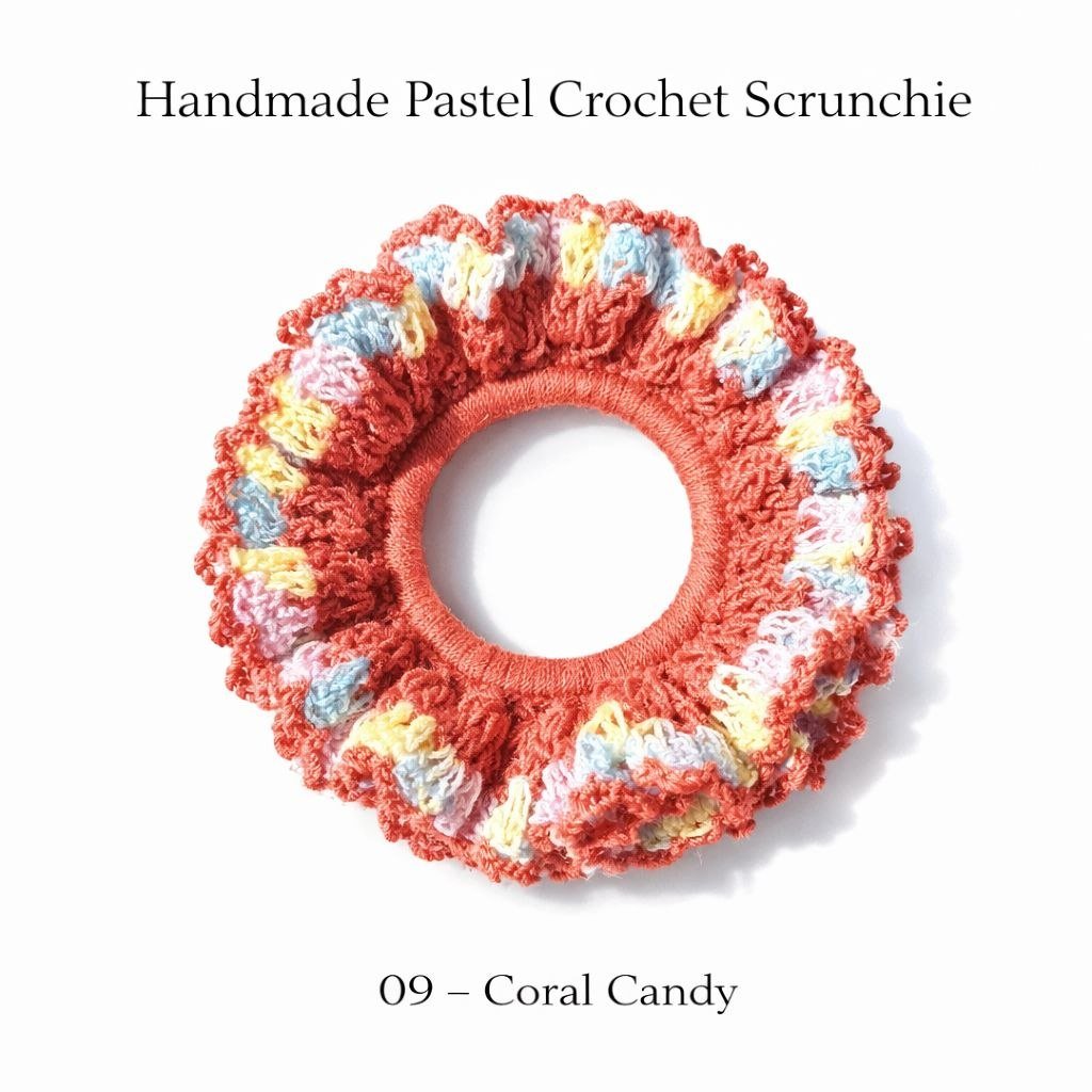 Handmade Crochet Scrunchie - Image 13
