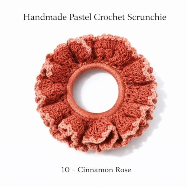 Handmade Crochet Scrunchie