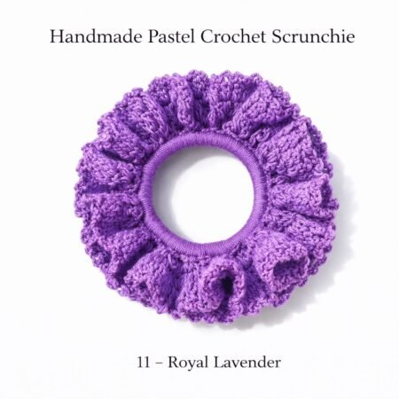 Handmade Crochet Scrunchie - Image 15
