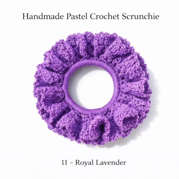 Handmade Crochet Scrunchie