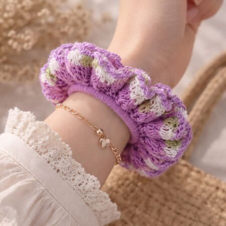 Handmade Crochet Scrunchie