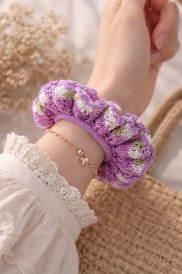 Handmade Crochet Scrunchie