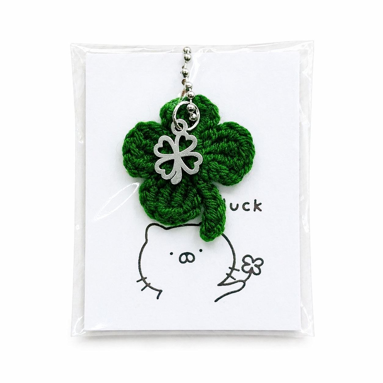 Handmade Crochet Four-Leaf Clover - Image 7