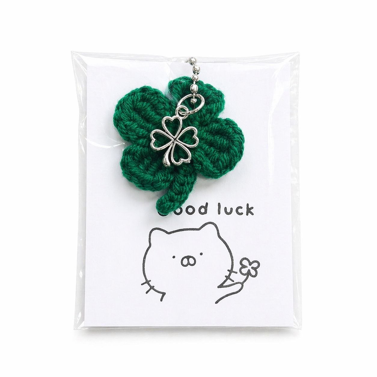 Handmade Crochet Four-Leaf Clover - Image 6
