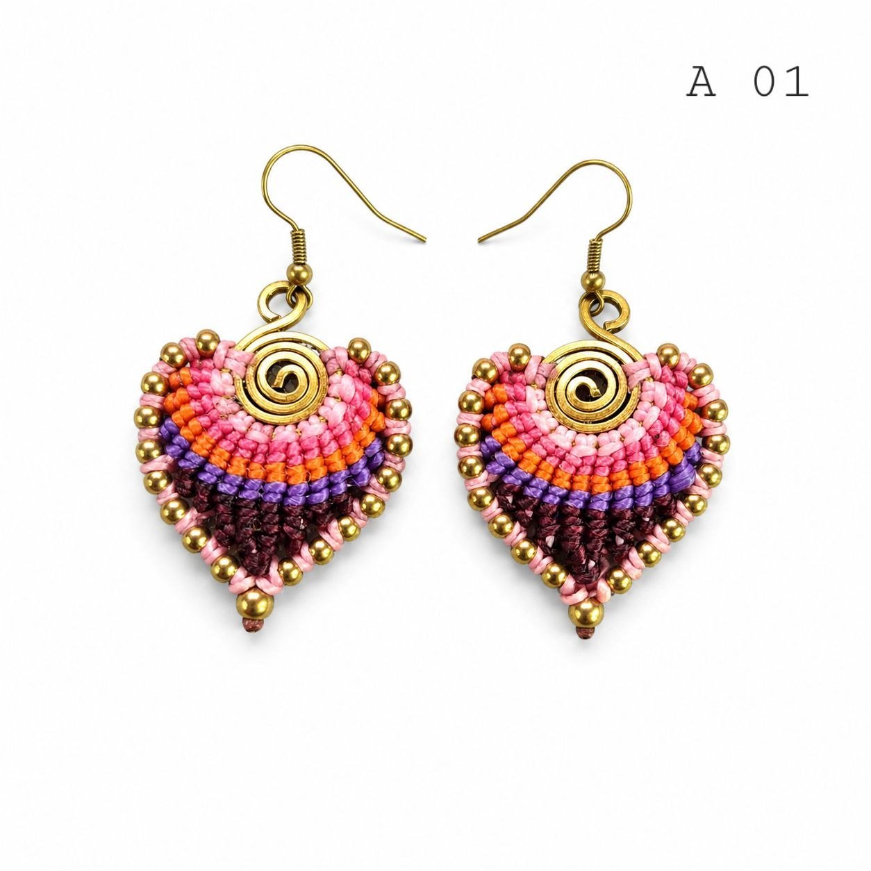 Macramé Earrings (Set A-B) - Image 3