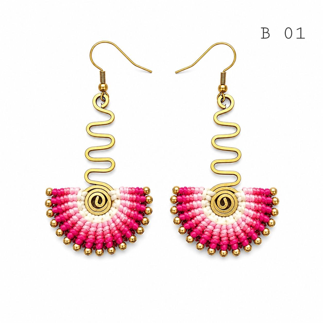 Macramé Earrings (Set A-B) - Image 11