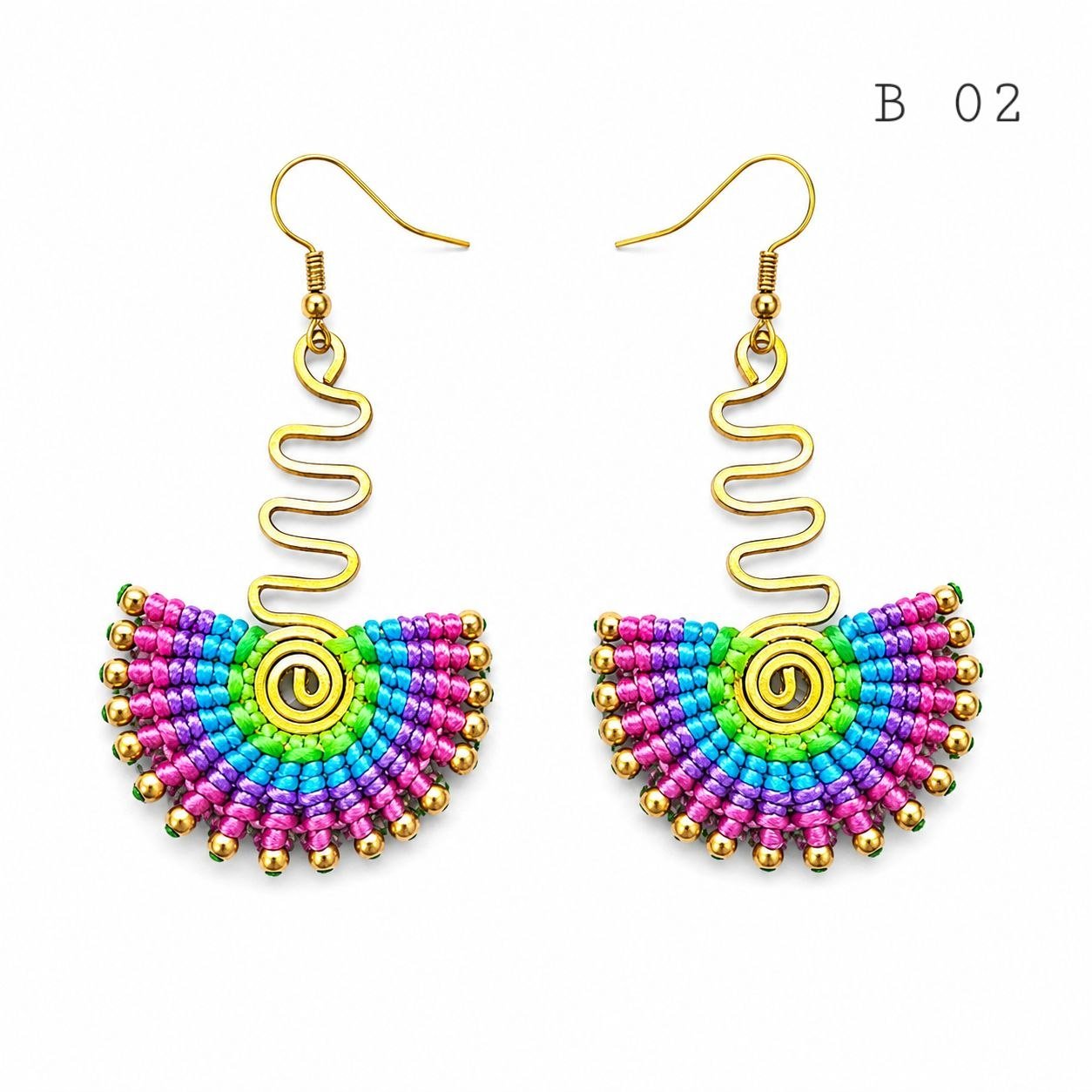 Macramé Earrings (Set A-B) - Image 12