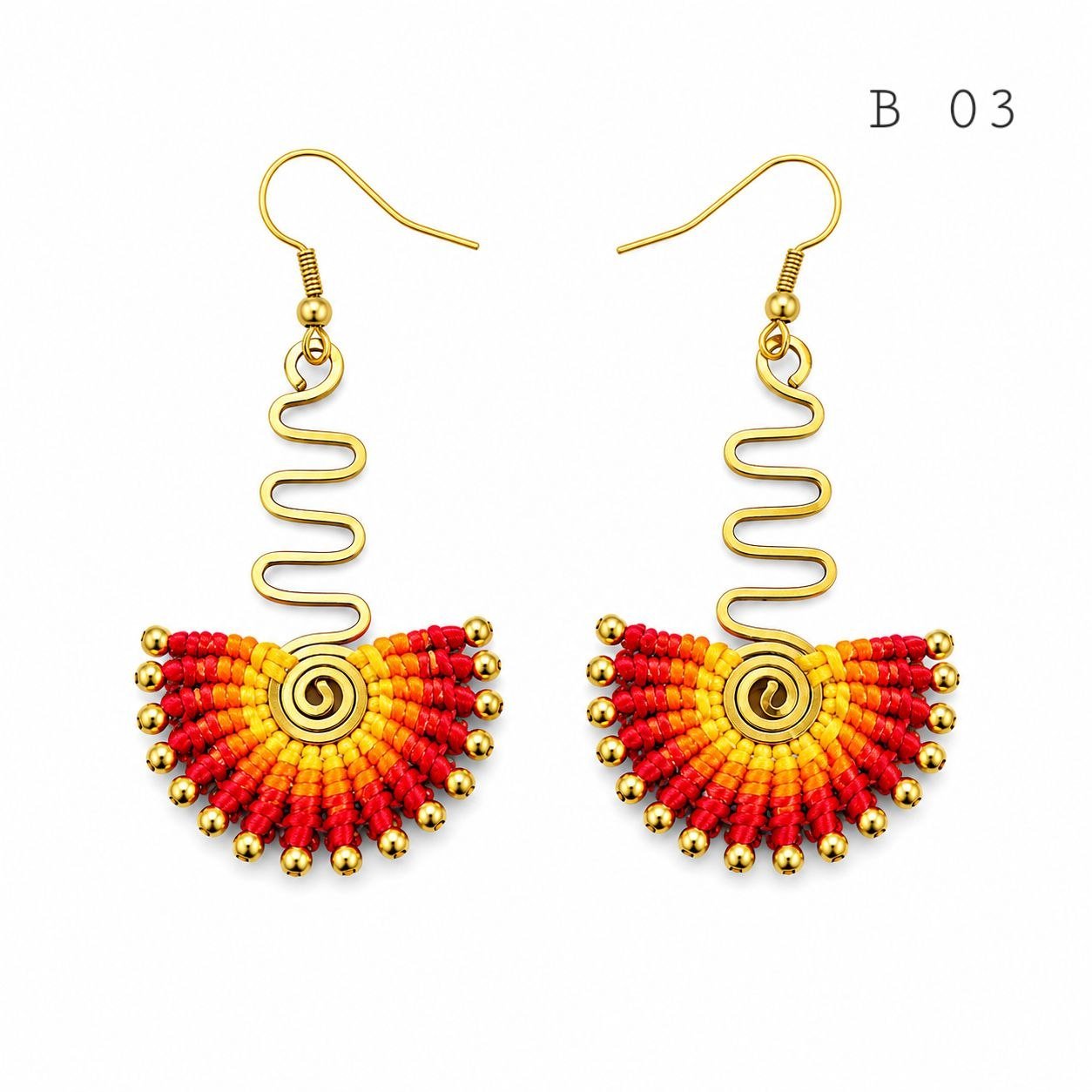 Macramé Earrings (Set A-B) - Image 13
