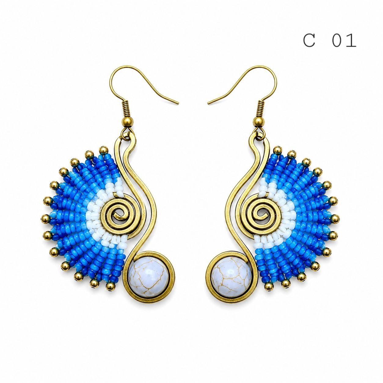 Macramé Earrings (Set C-D) - Image 3