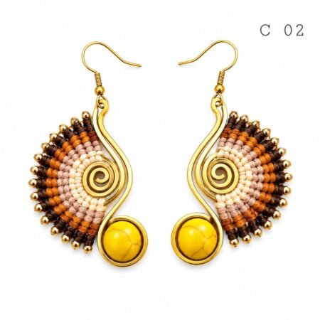 Macramé Earrings (Set C-D) - Image 4