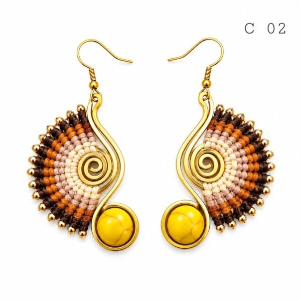 Macramé Earrings (Set C-D)