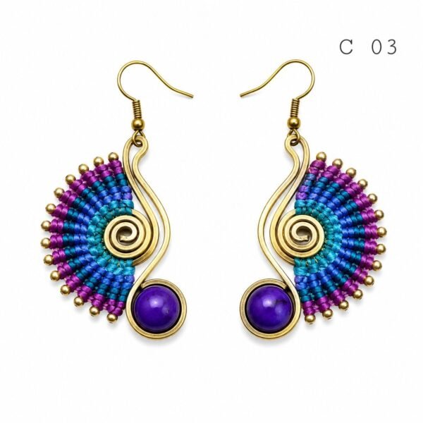 Macramé Earrings (Set C-D)