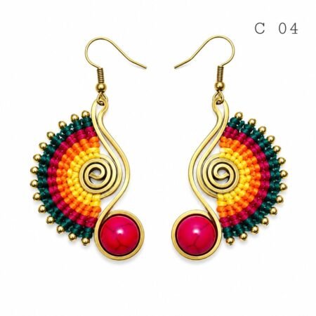 Macramé Earrings (Set C-D) - Image 6