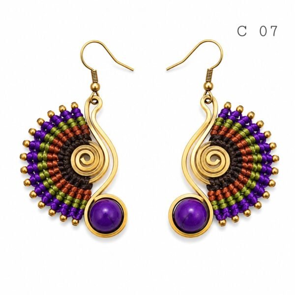 Macramé Earrings (Set C-D)