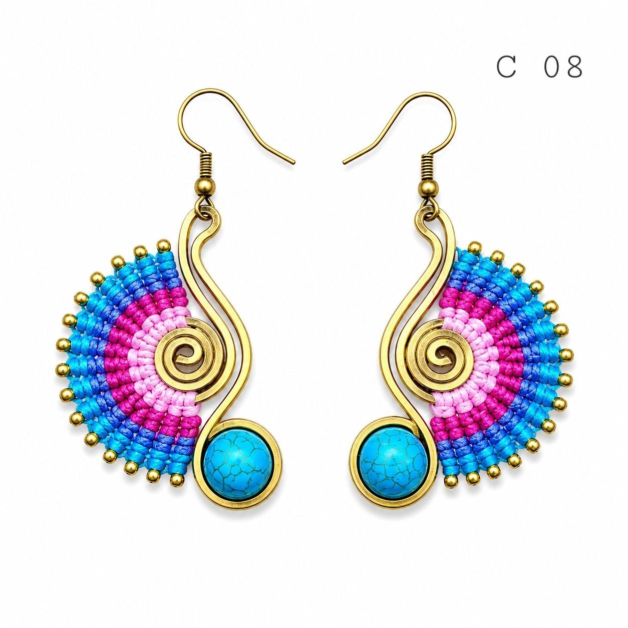 Macramé Earrings (Set C-D) - Image 10