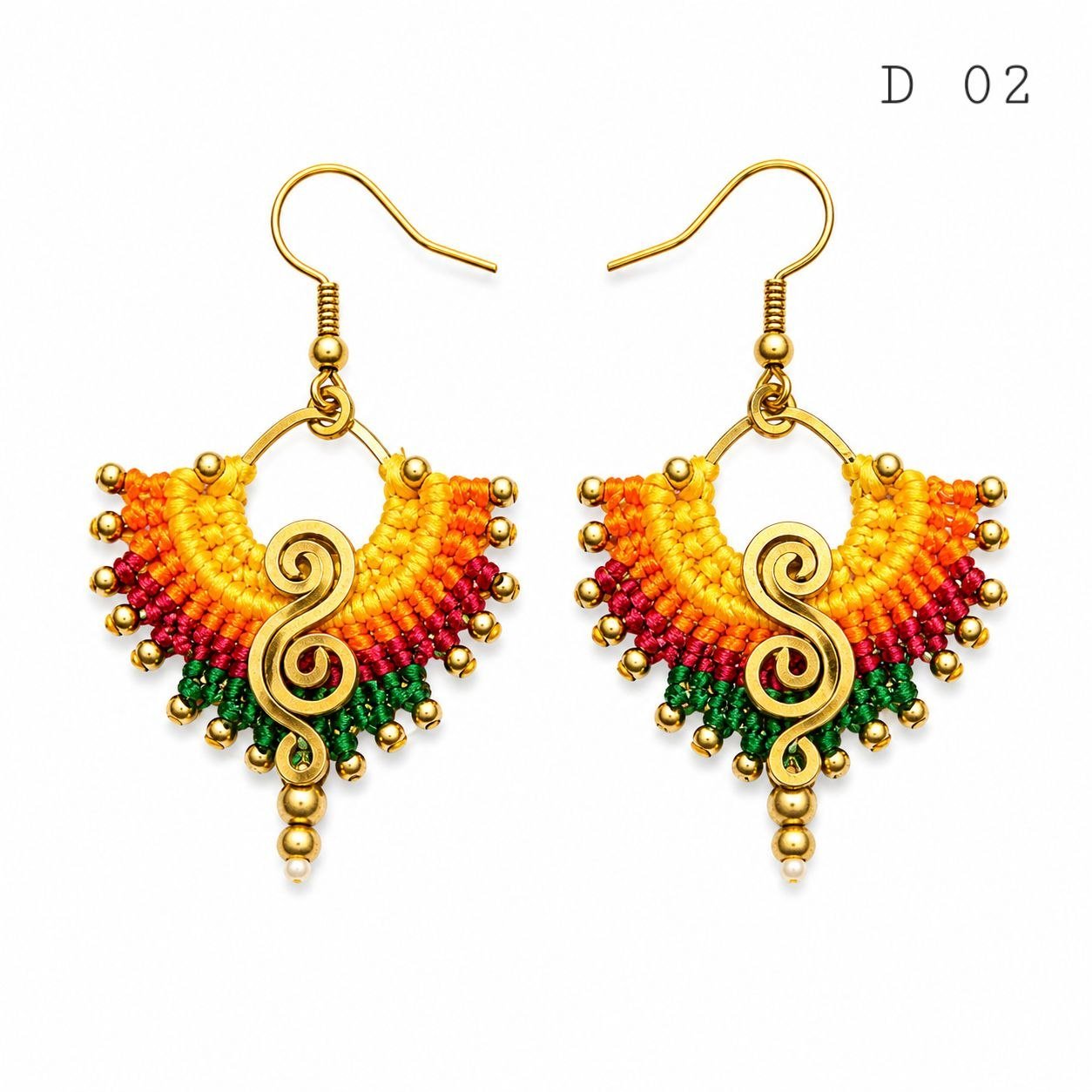 Macramé Earrings (Set C-D) - Image 13