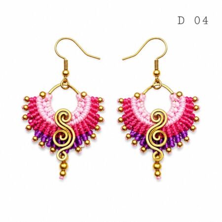 Macramé Earrings (Set C-D) - Image 15