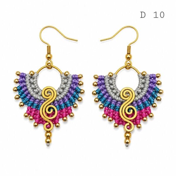 Macramé Earrings (Set C-D)