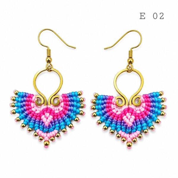 Macramé Earrings (Set E-F-G)