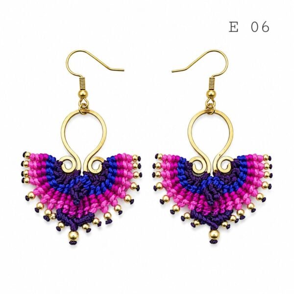 Macramé Earrings (Set E-F-G)