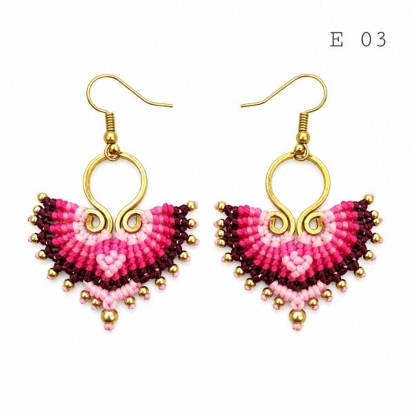 Macramé Earrings (Set E-F-G)
