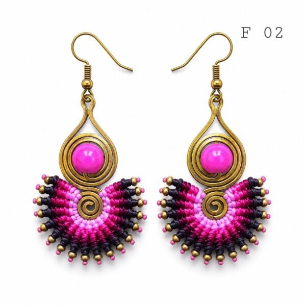 Macramé Earrings (Set E-F-G)