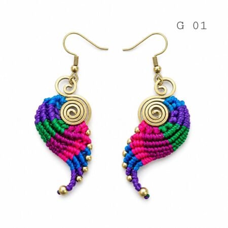 Macramé Earrings (Set E-F-G) - Image 12