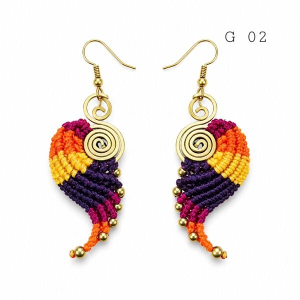 Macramé Earrings (Set E-F-G)