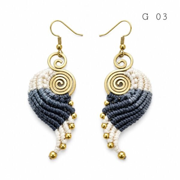 Macramé Earrings (Set E-F-G)