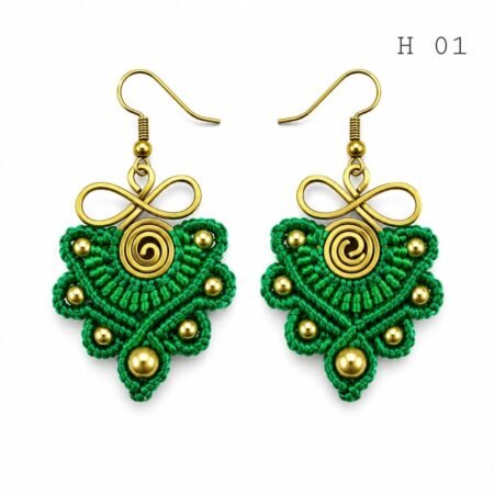 Macramé Earrings (Set H-I-J-K) - Image 3