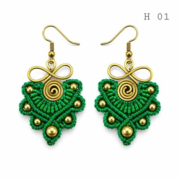 Macramé Earrings (Set H-I-J-K)