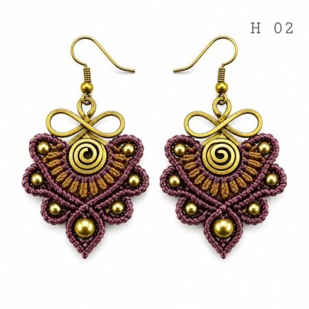 Macramé Earrings (Set H-I-J-K) - Image 4