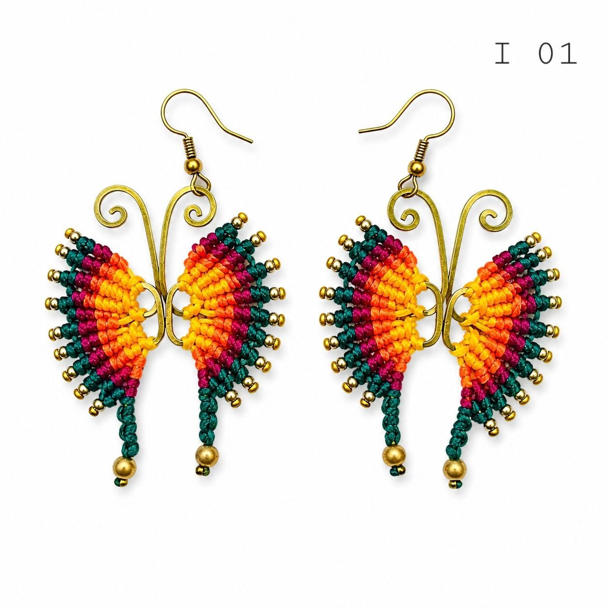 Macramé Earrings (Set H-I-J-K) - Image 5