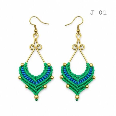 Macramé Earrings (Set H-I-J-K) - Image 7