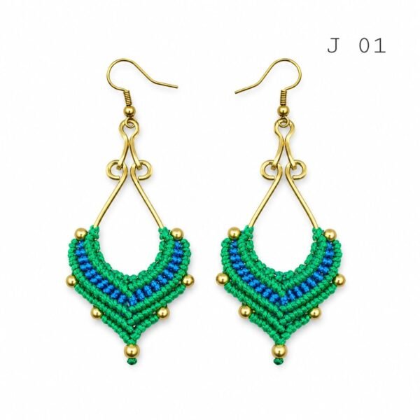 Macramé Earrings (Set H-I-J-K)