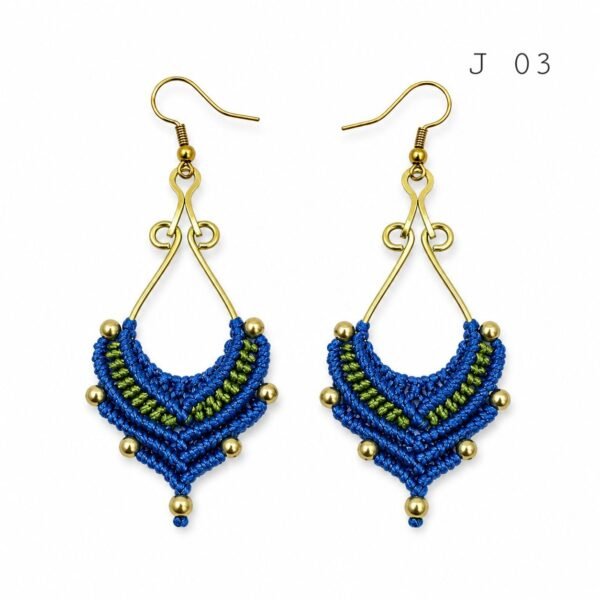 Macramé Earrings (Set H-I-J-K)
