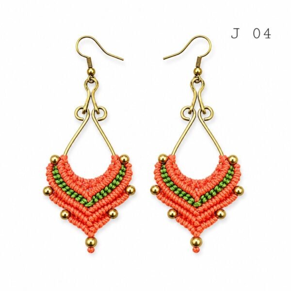 Macramé Earrings (Set H-I-J-K)