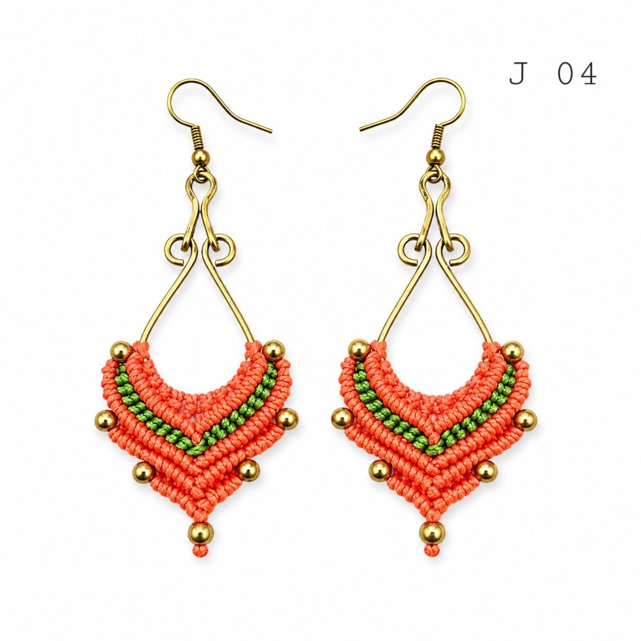 Macramé Earrings (Set H-I-J-K) - Image 10