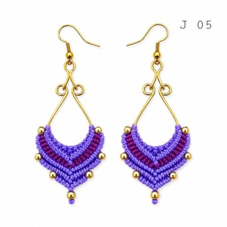 Macramé Earrings (Set H-I-J-K) - Image 11