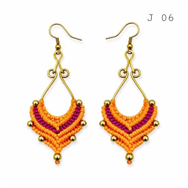 Macramé Earrings (Set H-I-J-K)