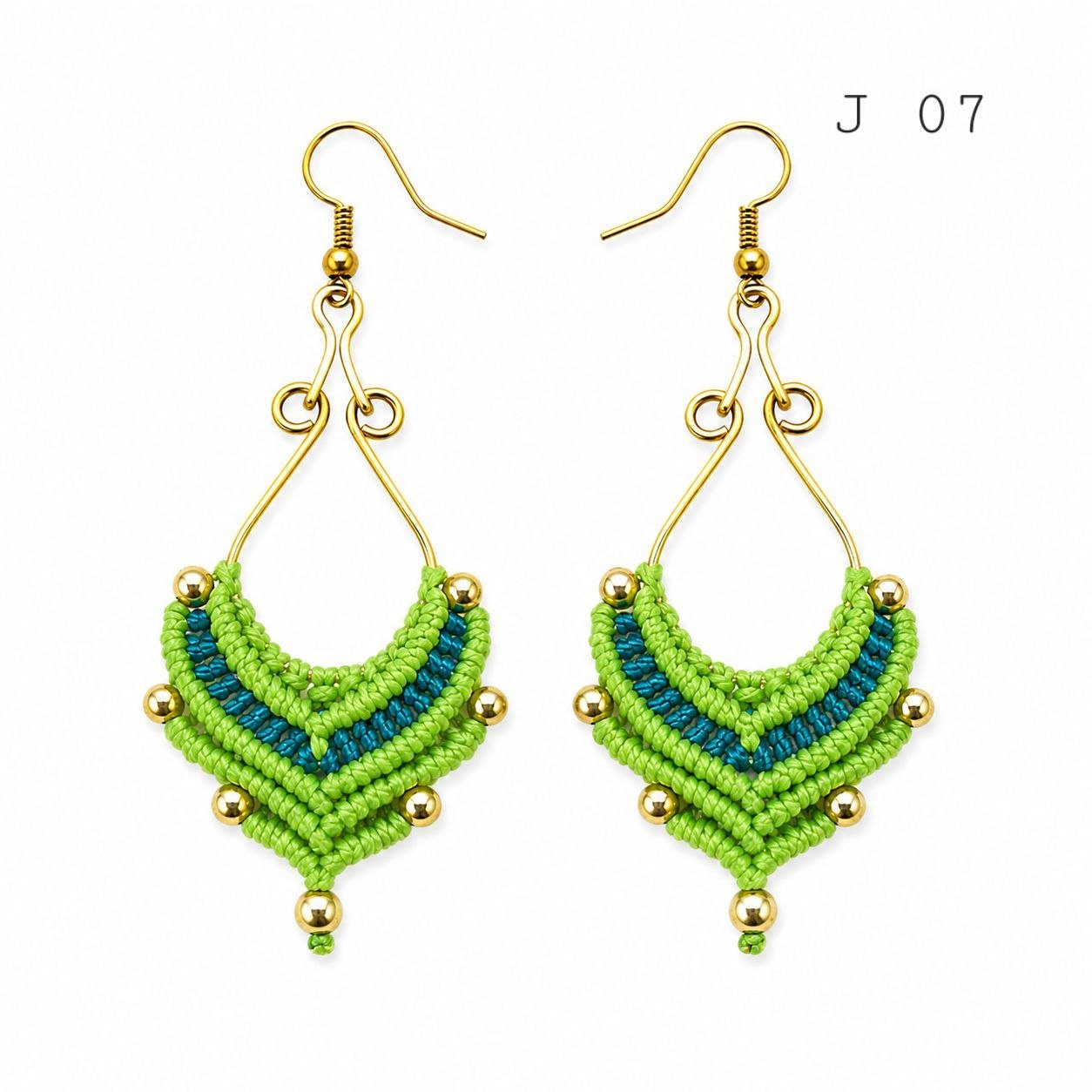 Macramé Earrings (Set H-I-J-K) - Image 13