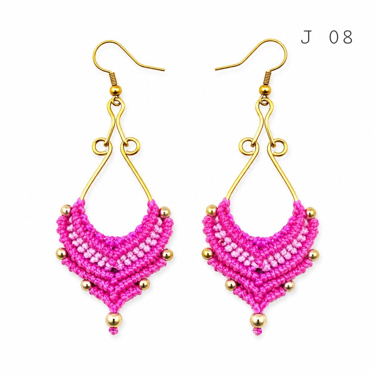 Macramé Earrings (Set H-I-J-K) - Image 14