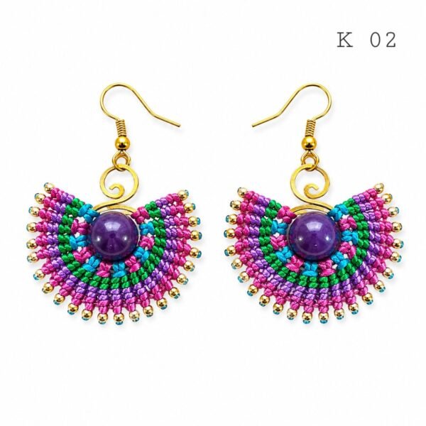 Macramé Earrings (Set H-I-J-K)