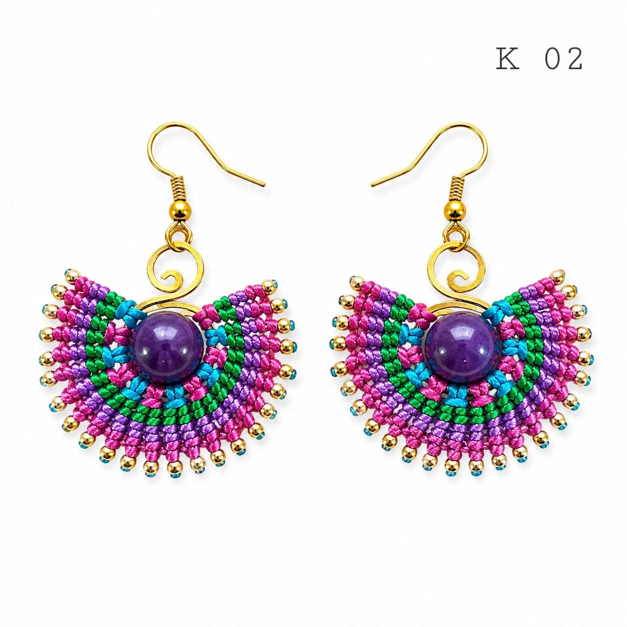 Macramé Earrings (Set H-I-J-K) - Image 16